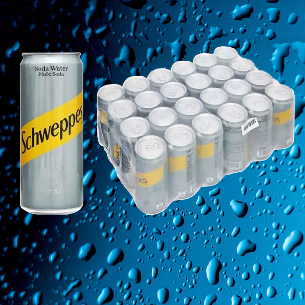 Nước soda Schweppes 320ml x 24