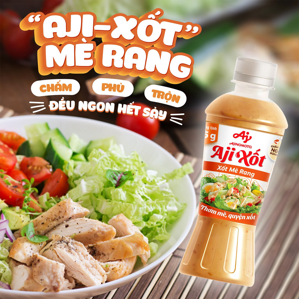 Sốt mè rang Aji Xốt Ajinomoto 235g
