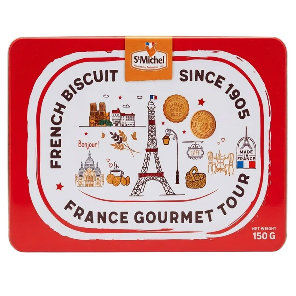 Bánh quy bơ St Michel France Gourmet Tour 150g mã F184051