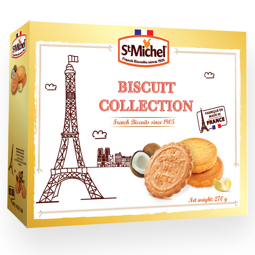 Bánh quy St Michel Biscuits Collection 270g mã F122493