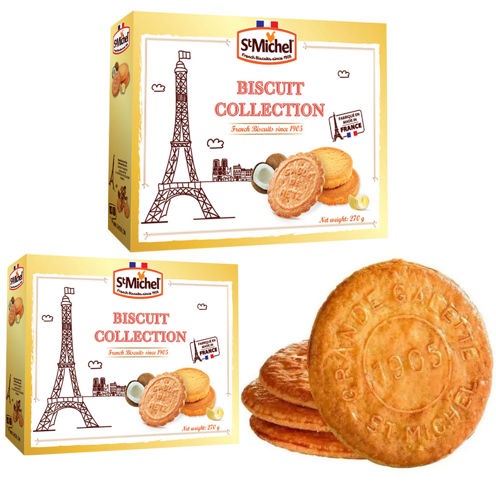 Bánh quy St Michel Biscuits Collection 270g mã F122493