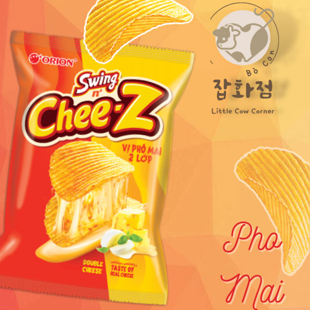 Snack phô mai 2 lớp Swing Cheez