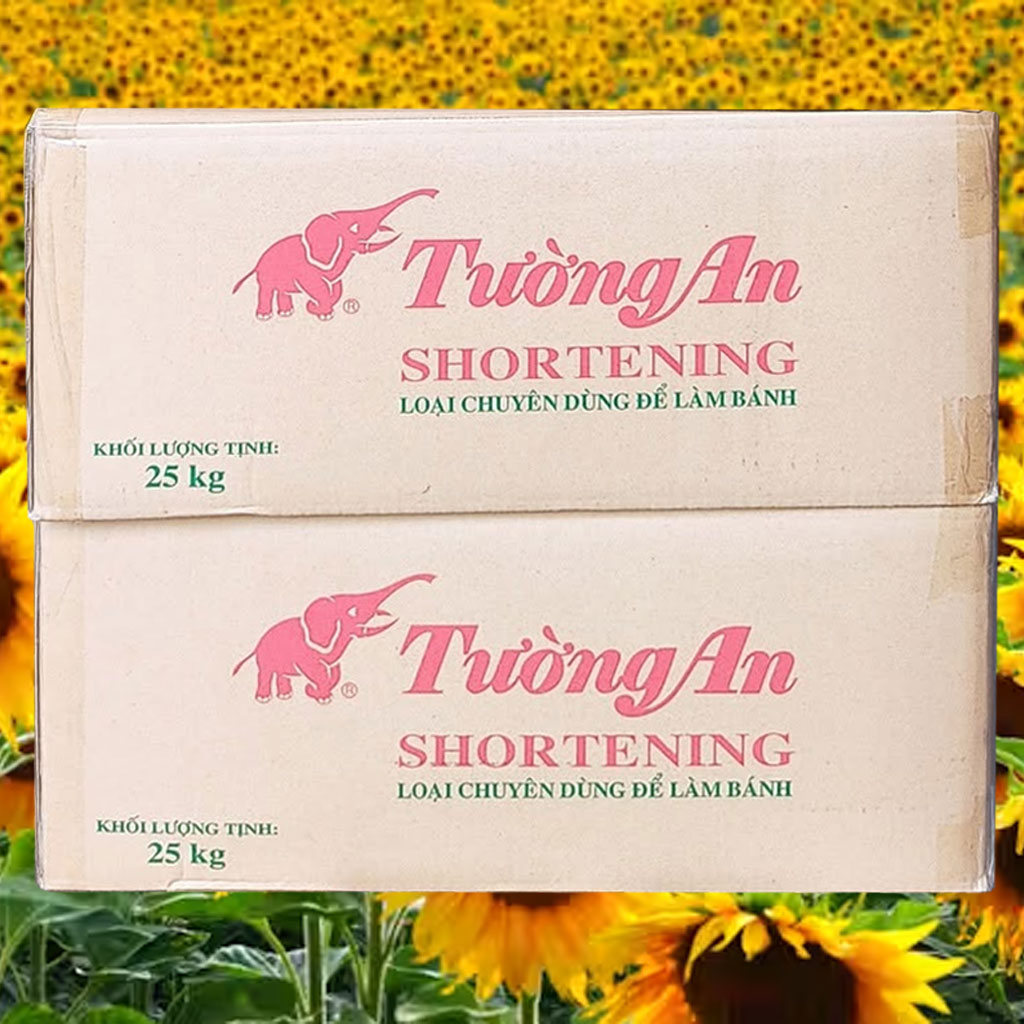 Bơ trắng Tường An Shortening LB52 thùng 25kg