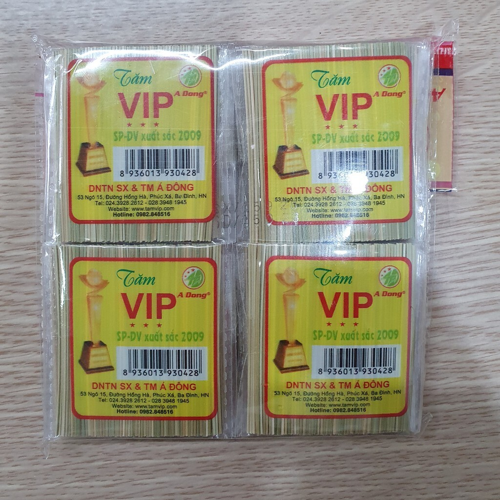 Tăm VIP Á Đông 180gr 40 tép x 100 que