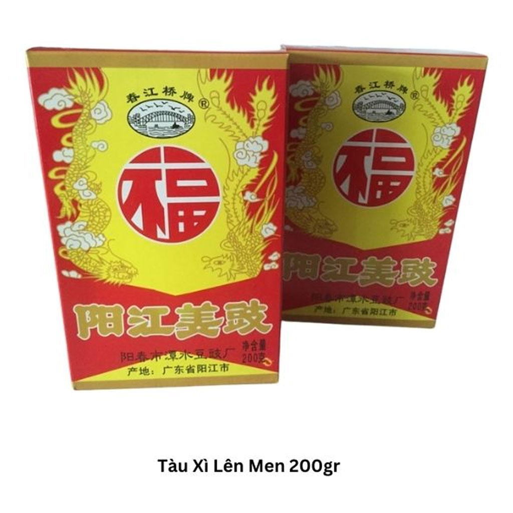 Tàu xì - Đậu lên men Yang Jiang hộp 200g