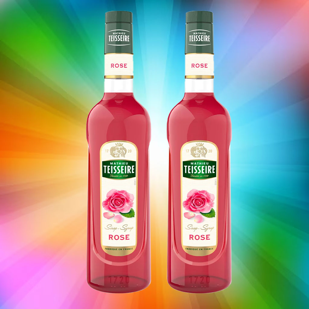 Siro hoa hồng Teisseire Rose Sirup 700ml