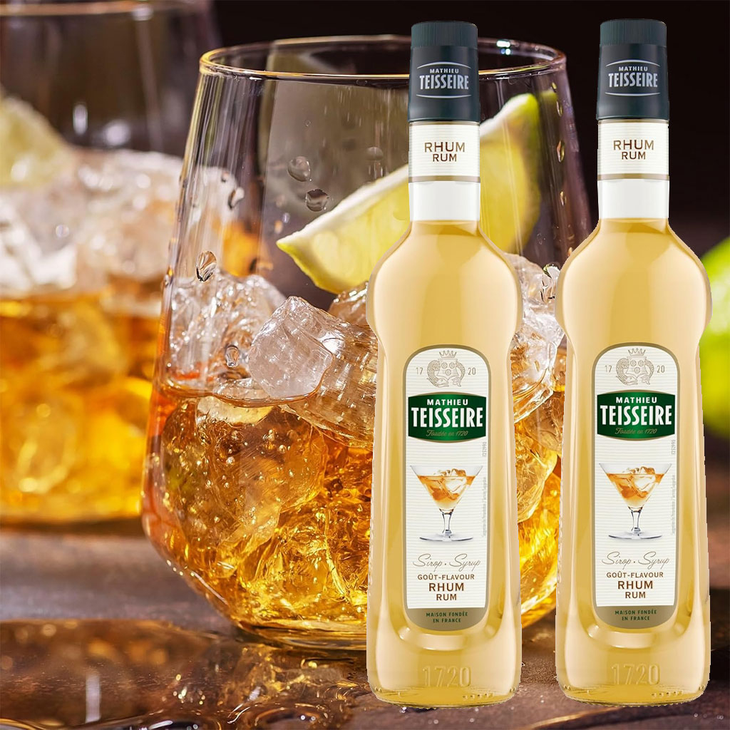 Sirô Teisseire Rum Sirup chai 700ml