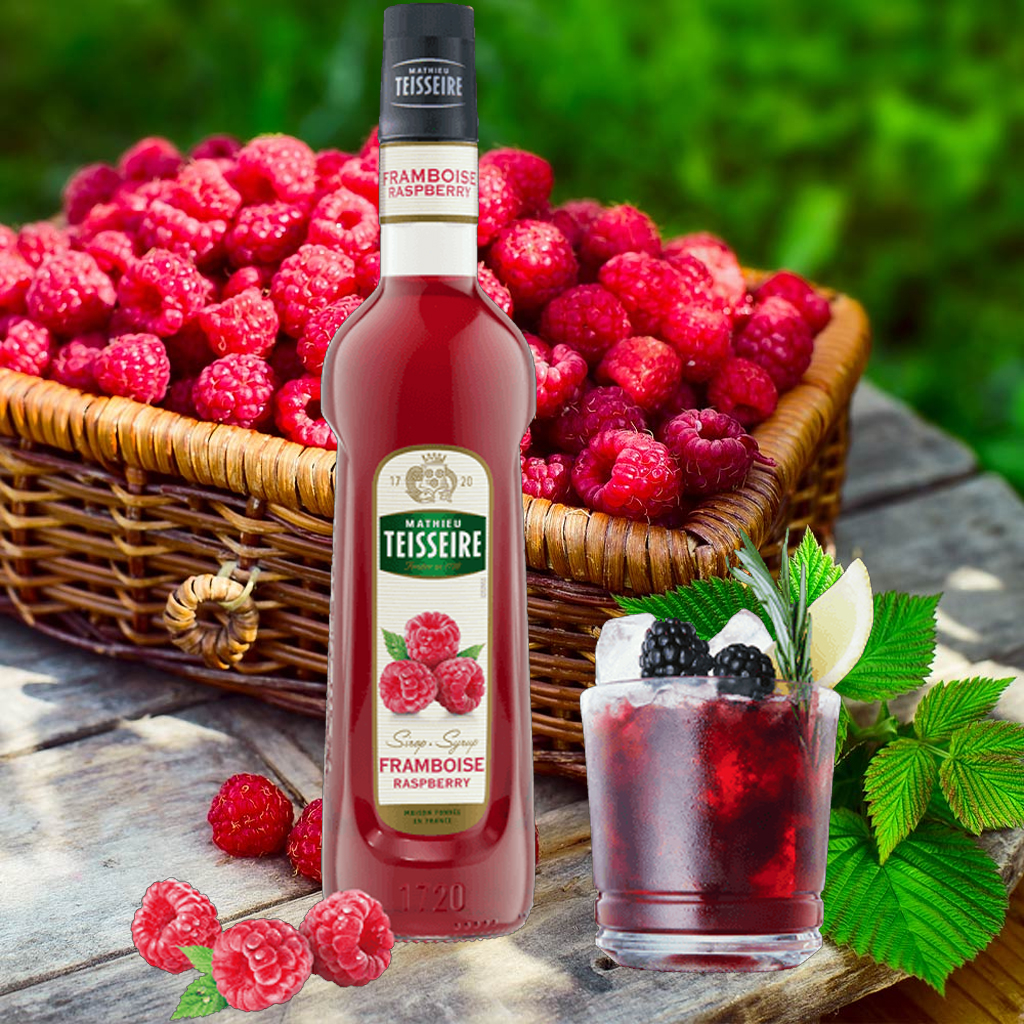 Sirô Phúc Bồn Tử Teisseire Raspberry Syrup 700ml