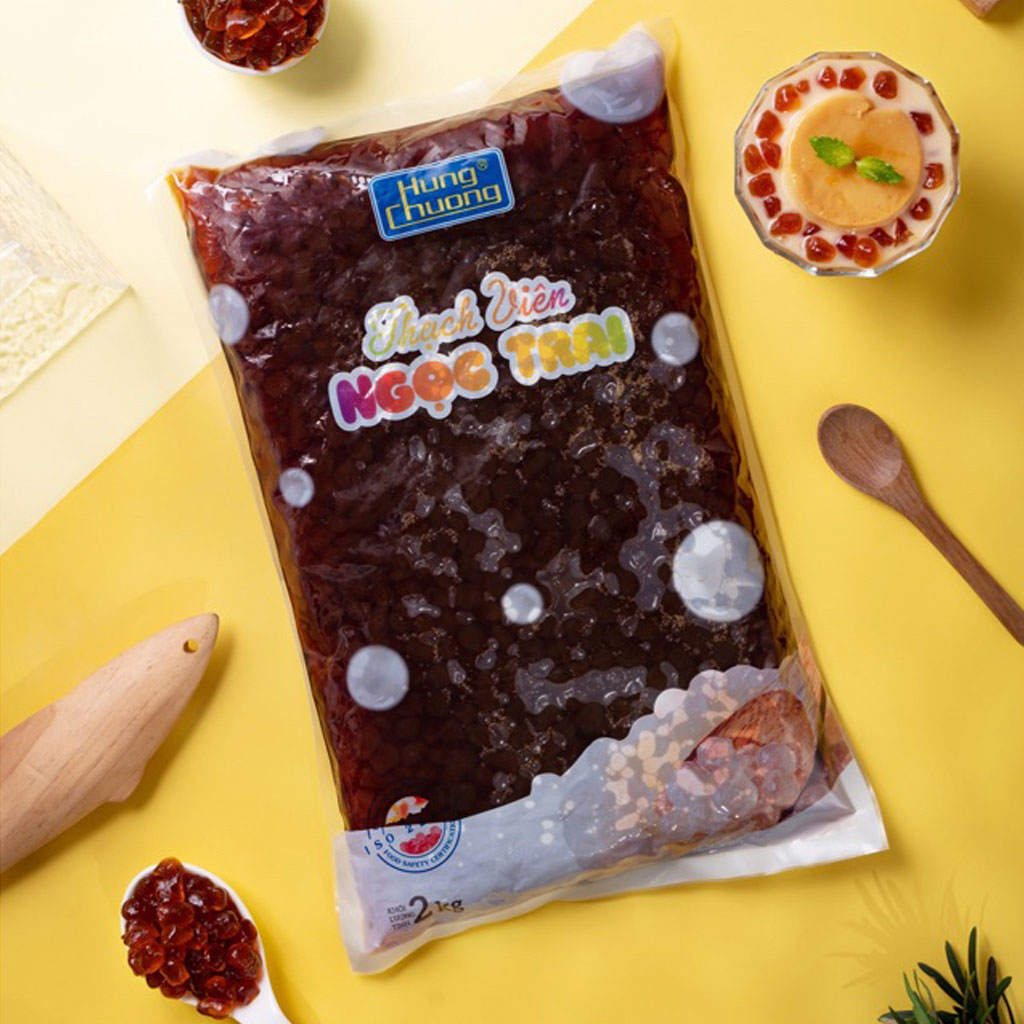 Thạch Viên Ngọc Trai Caramel 2kg