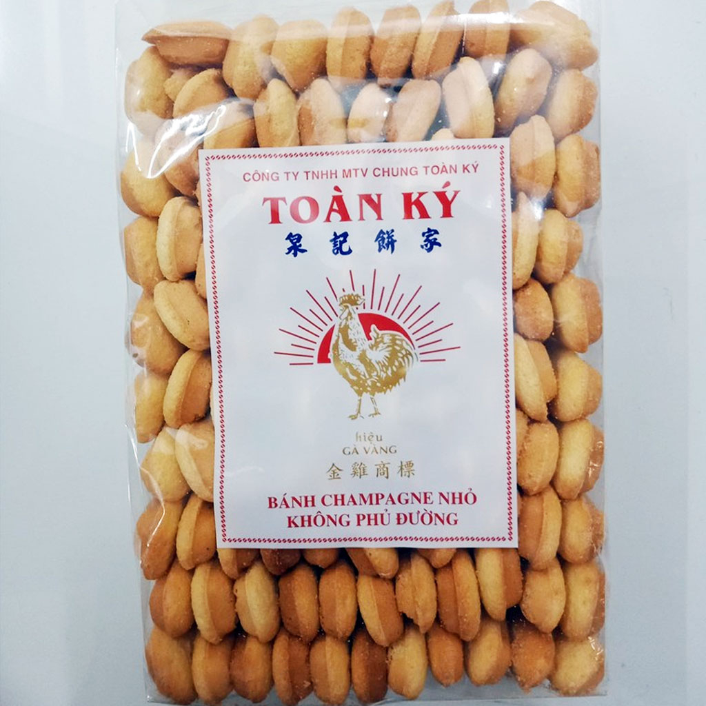 Bánh sâm banh không phủ đường Toàn Ký 500gr