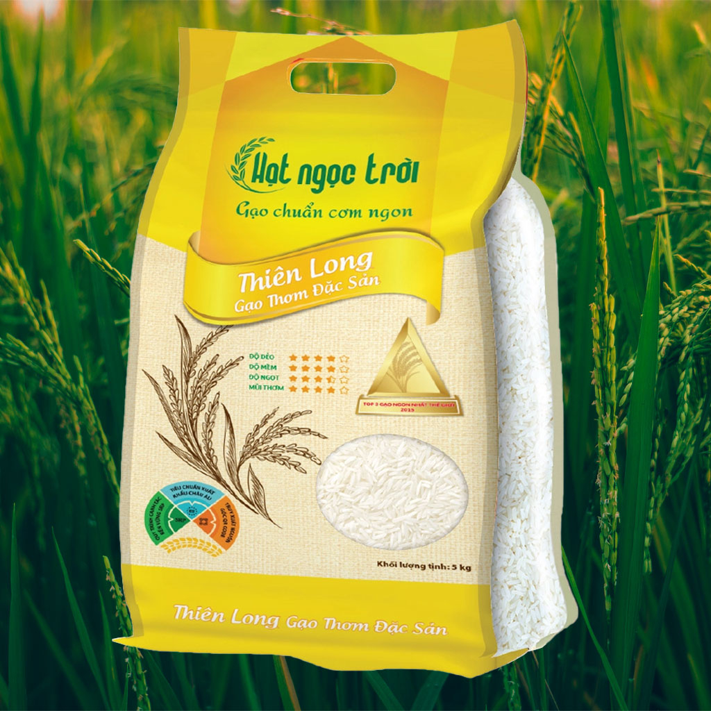 Gạo Hạt Ngọc Trời Thiên Long 5Kg