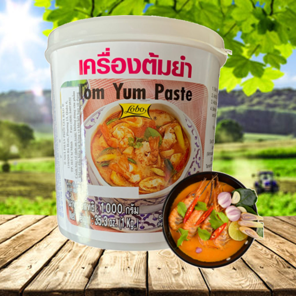 Gia vị lẩu thái Lobo Tom Yum Paste 1kg