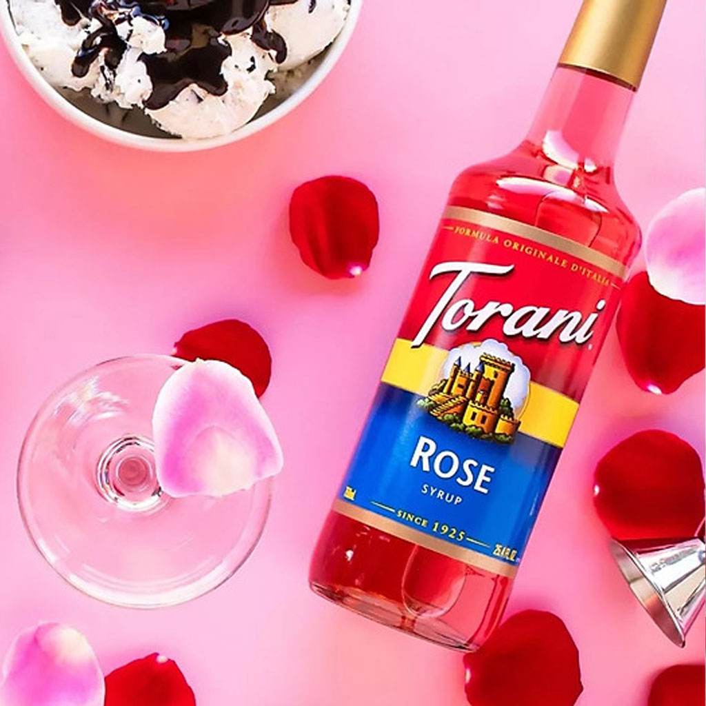 Sirô Hoa Hồng Torani Rose 750ml