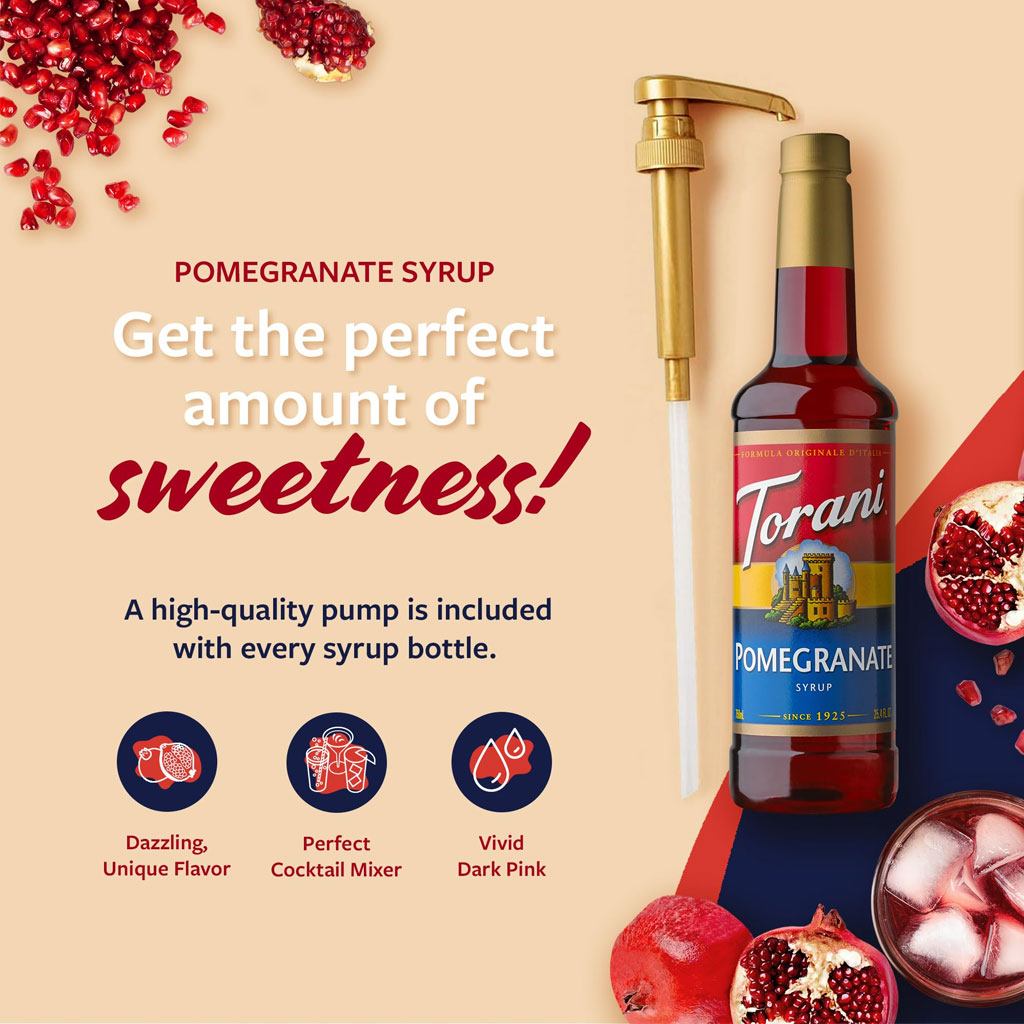 Sirô Lựu Torani Grenadine Syrup 750ml