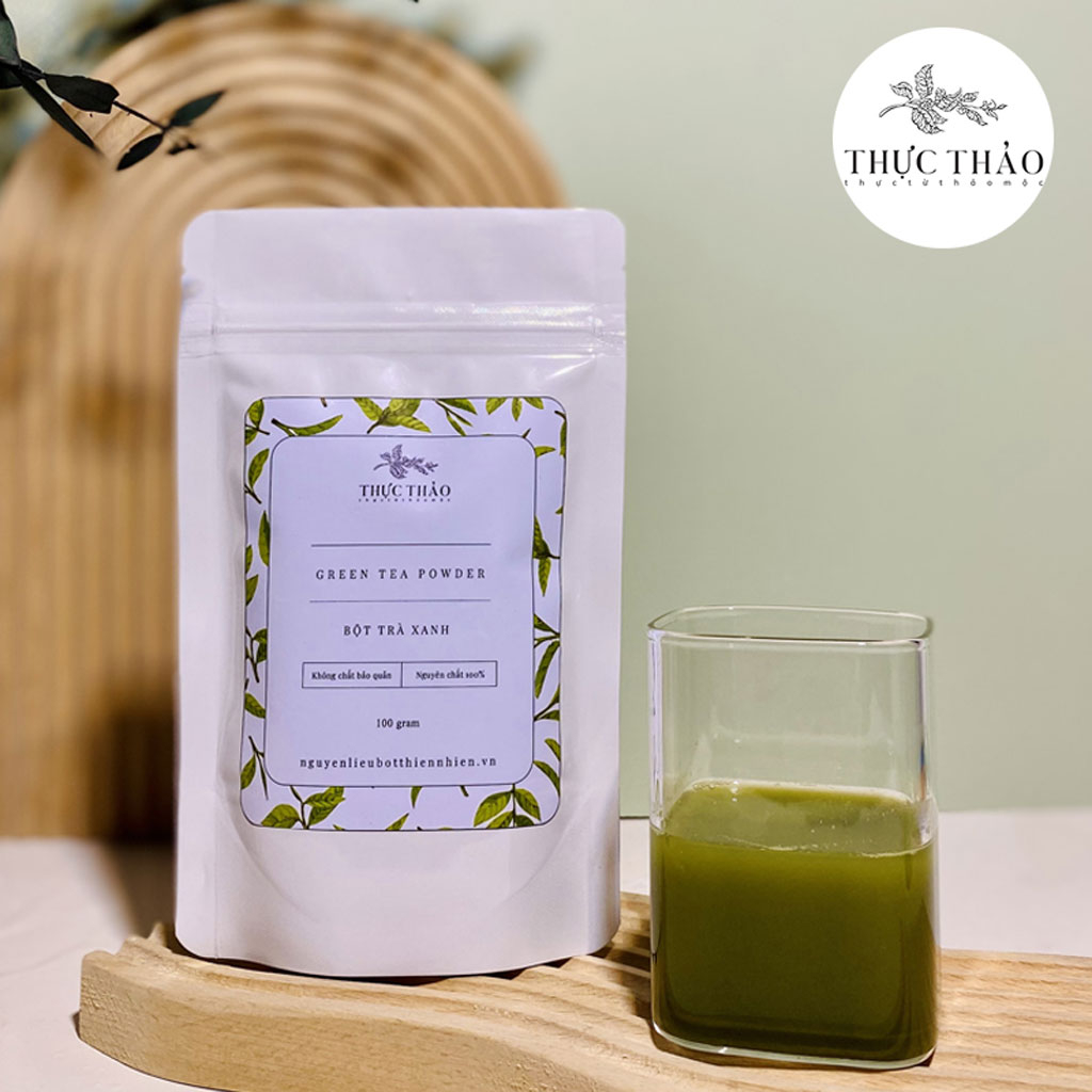 Bột trà xanh Nhật Bản Thực Thảo 100g