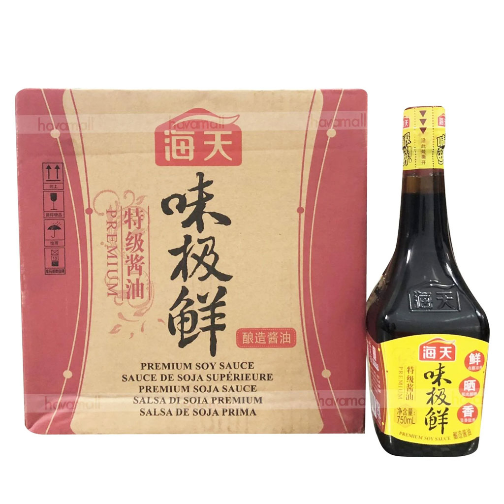 Nước Tương Đặc Biệt Vị Cực Tiên Hải Thiên 750ml