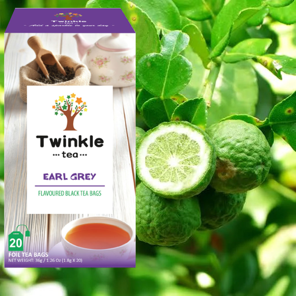 Trà Twinkle Earl Grey 1.8g x 20 túi