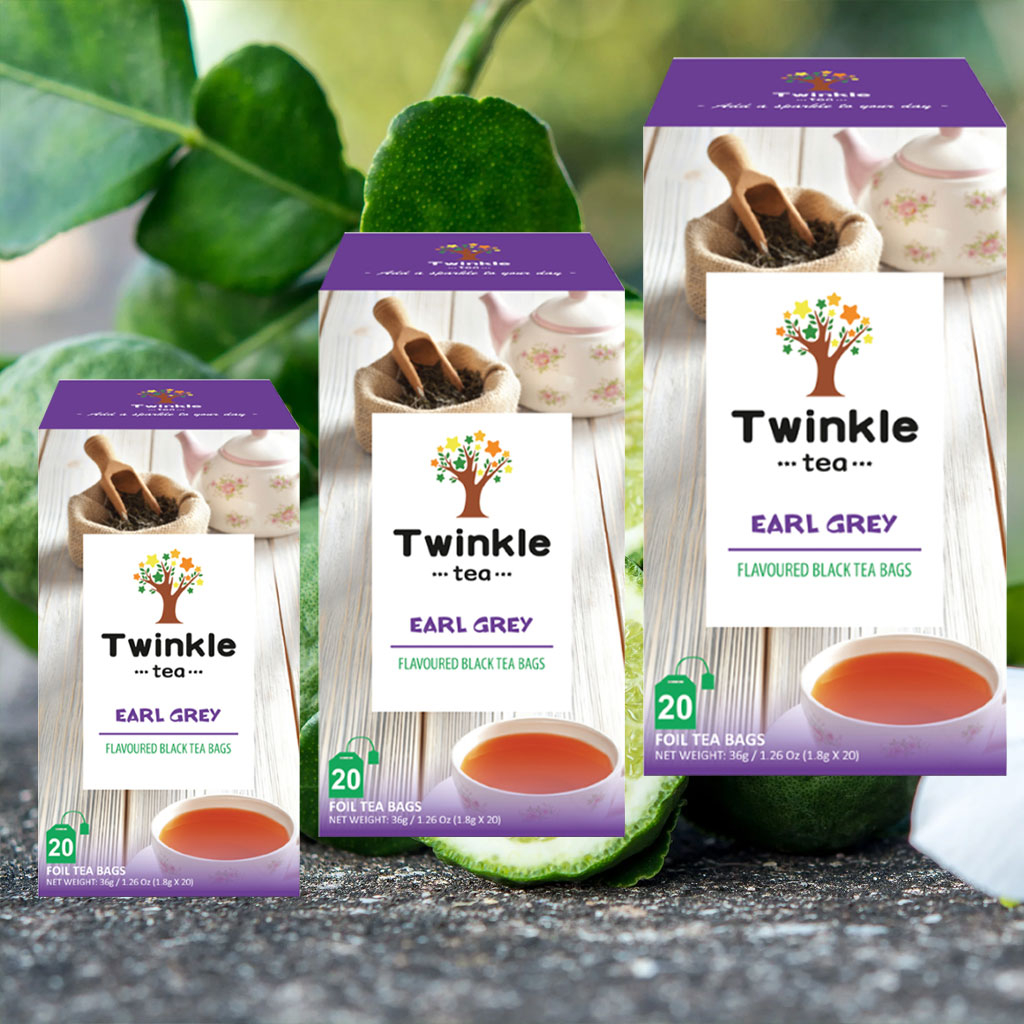 Trà Twinkle Earl Grey 1.8g x 20 túi