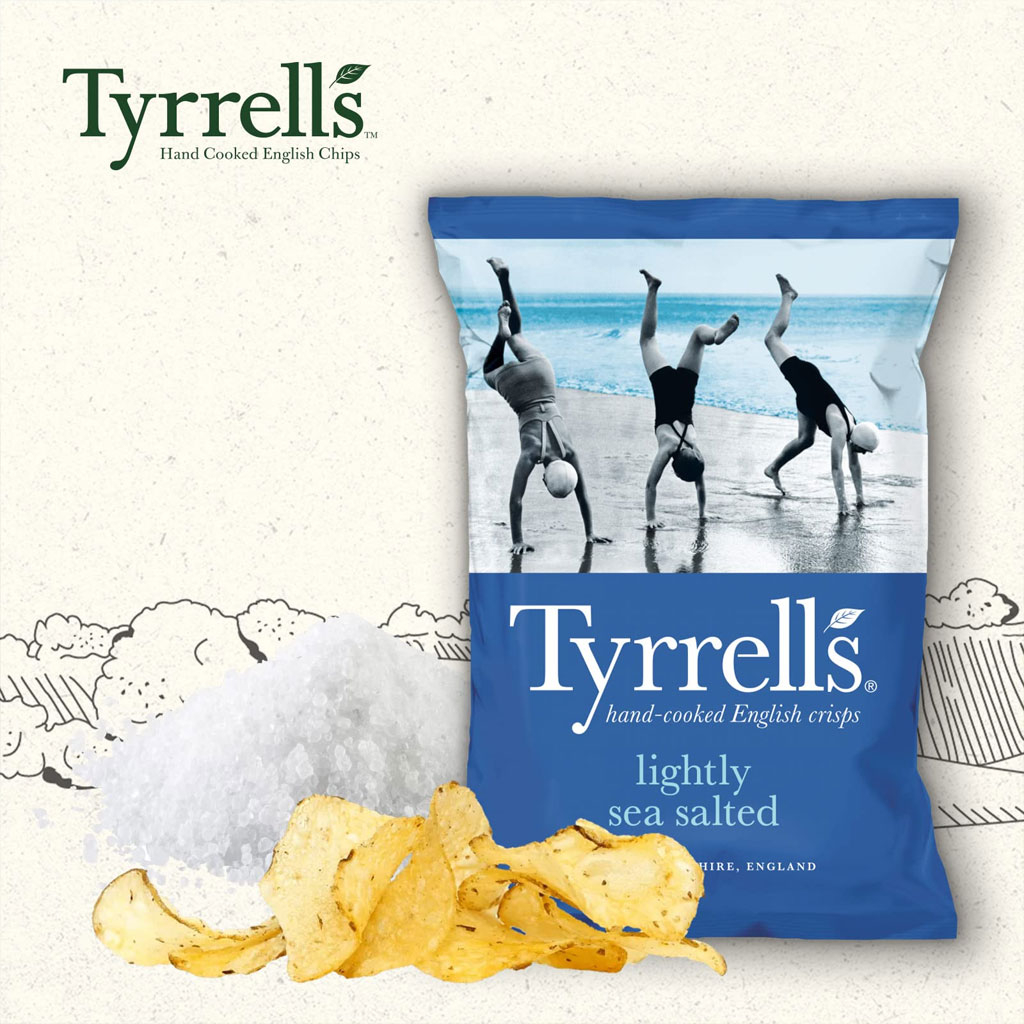 Khoai tây chiên Tyrrell's English Crisps 150g F119178