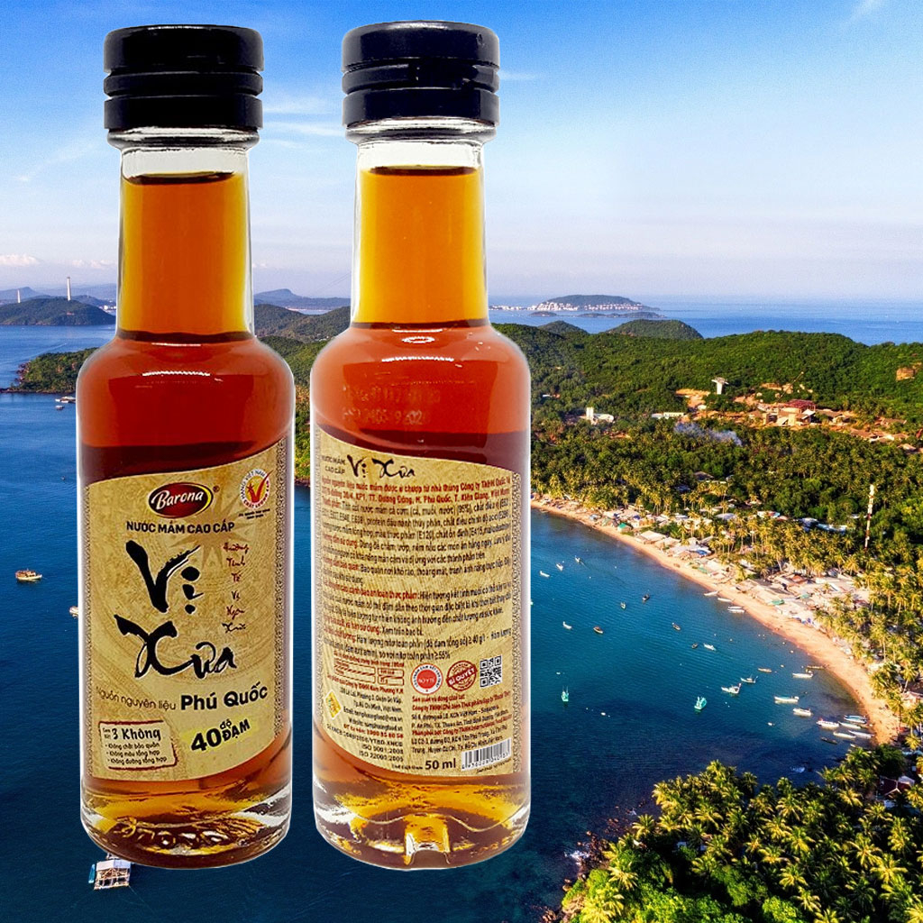 Nước mắm Vị Xưa Barona 40N 50ml