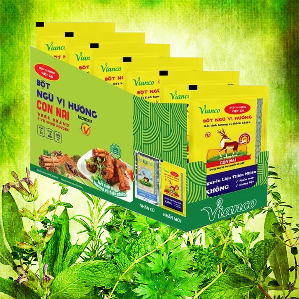 Bột ngũ vị hương Vianco 10g