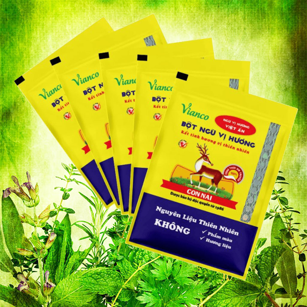 Bột ngũ vị hương Vianco 10g