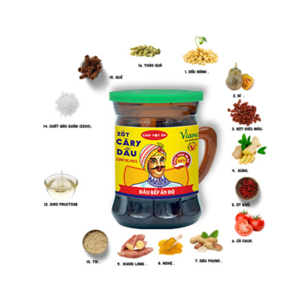 Cari dầu Vianco Curry Oil Paste 45g