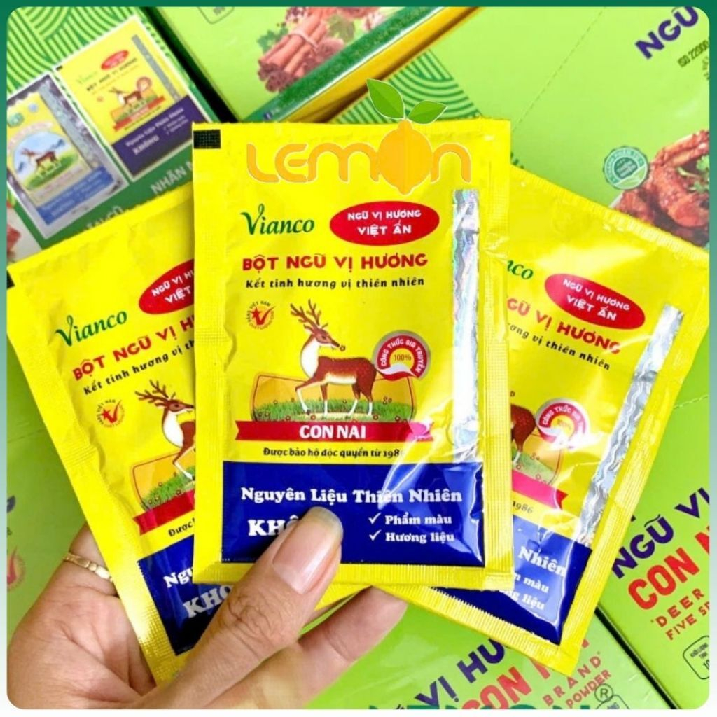 Bột ngũ vị hương Vianco xanh