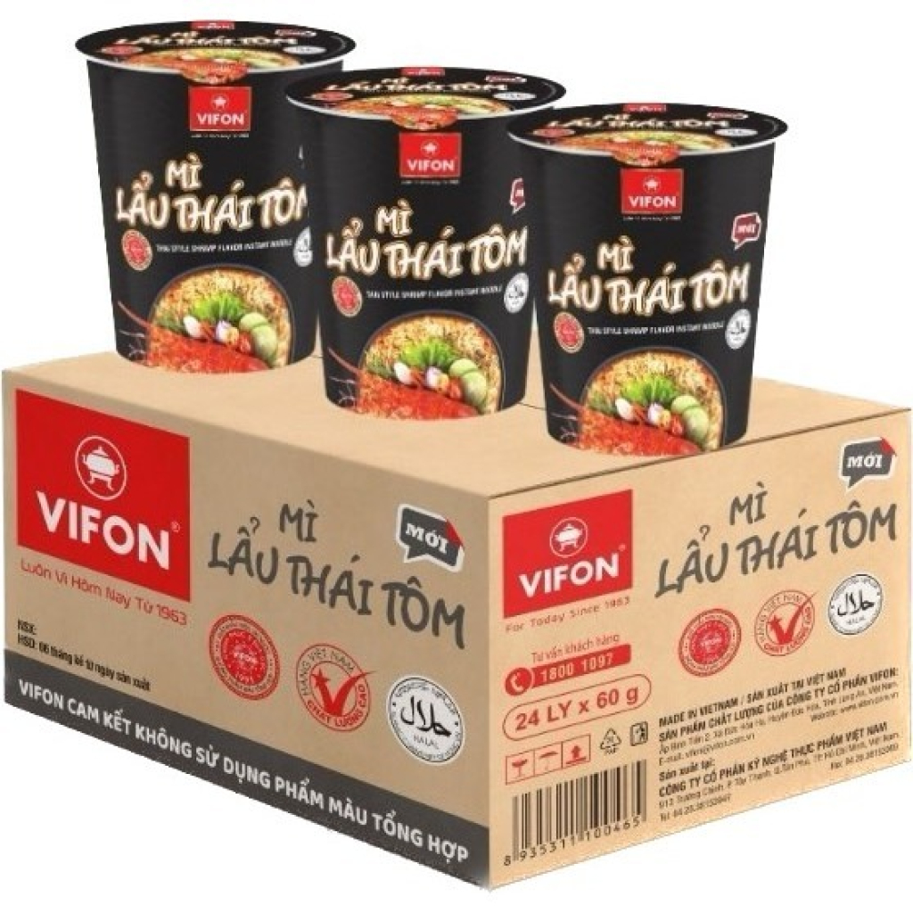 Mì Vifon Ngon Ngon ly 60g