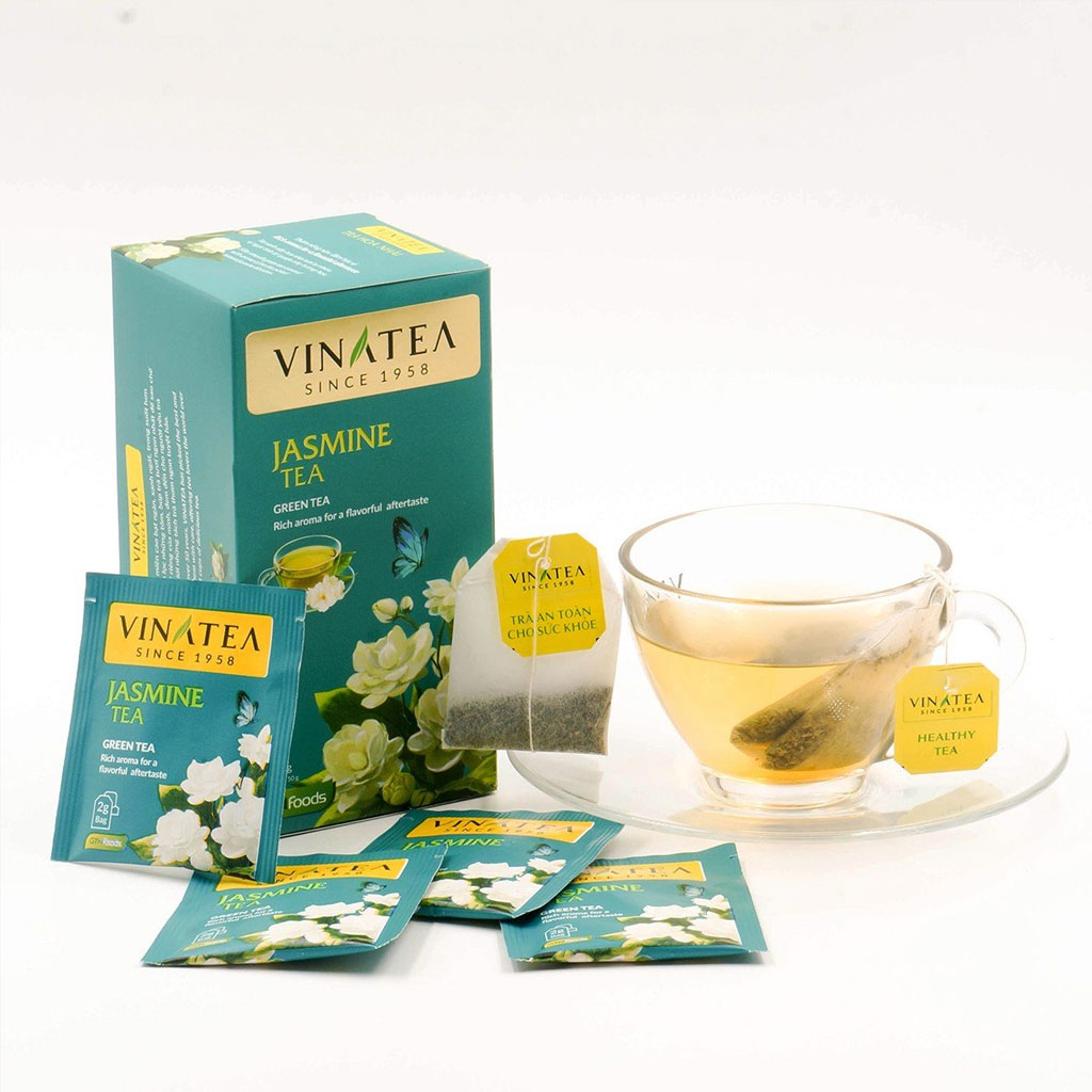 Trà túi lọc Hoa Nhài Vinatea 50g