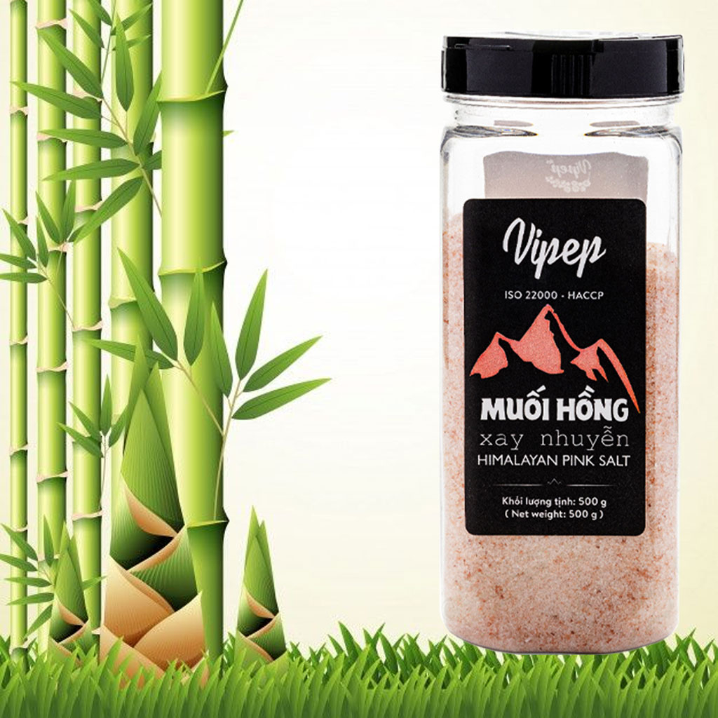 Muối Hồng Himalaya Xay Nhuyễn Vipep 500g