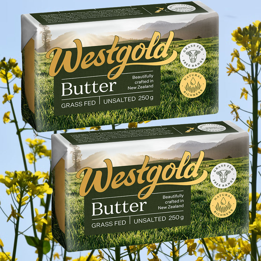Bơ lạt Westgold Butter Grass Fed Unsalted 250g F123014