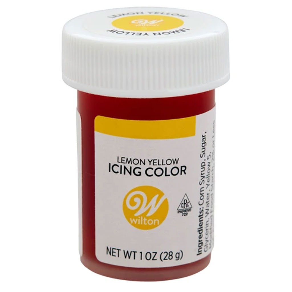 Màu thực phẩm vàng Wilton Lemon Yellow Icing Color