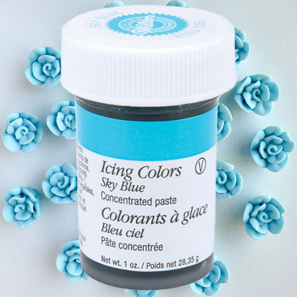 Màu thực phẩm xanh da trời Wilton Sky Blue Icing Colors 28.3g
