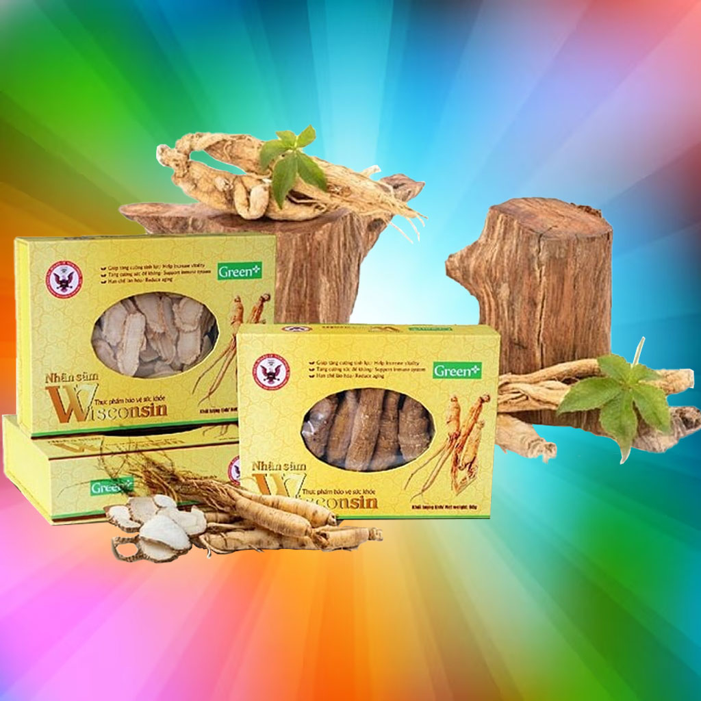 Nhân sâm Wisconsin hộp 50gr