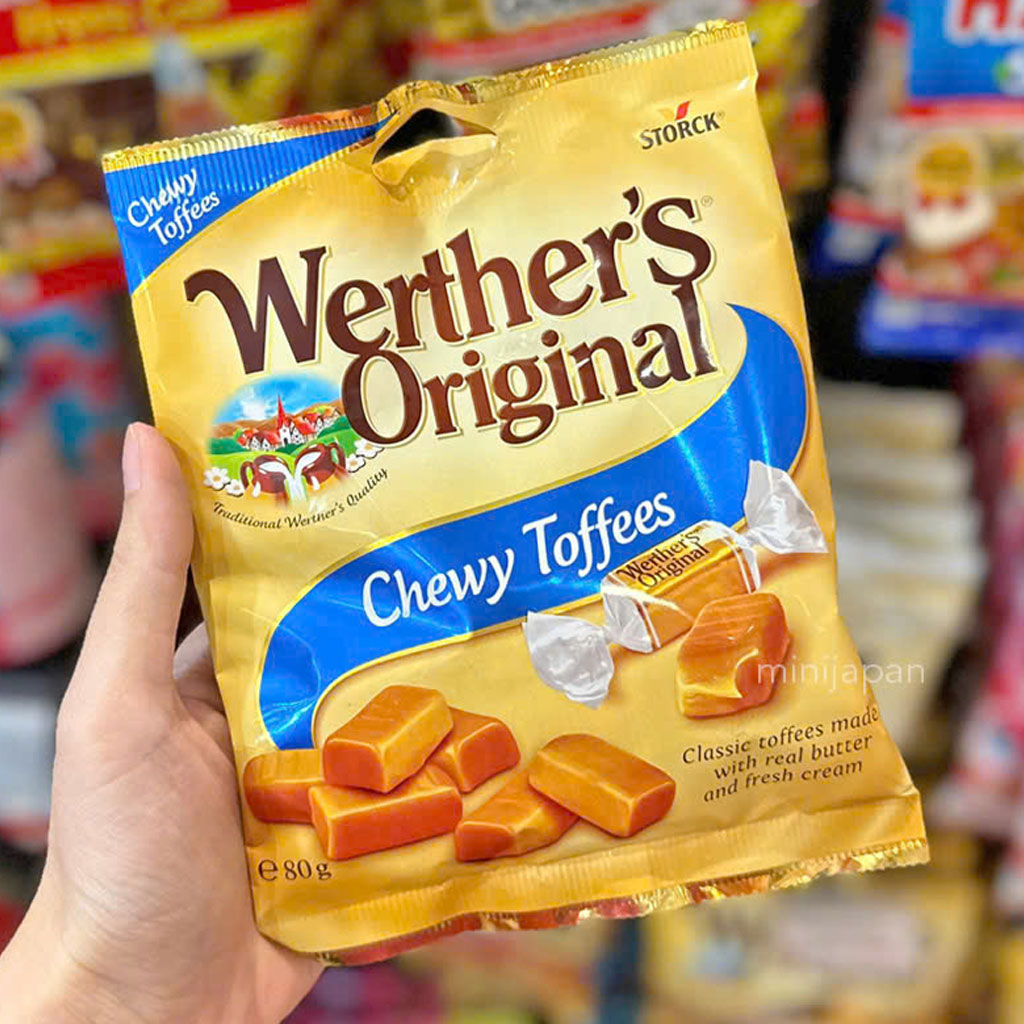 Kẹo mềm Storck Werther's Original Chewy Toffees gói 80g F123043