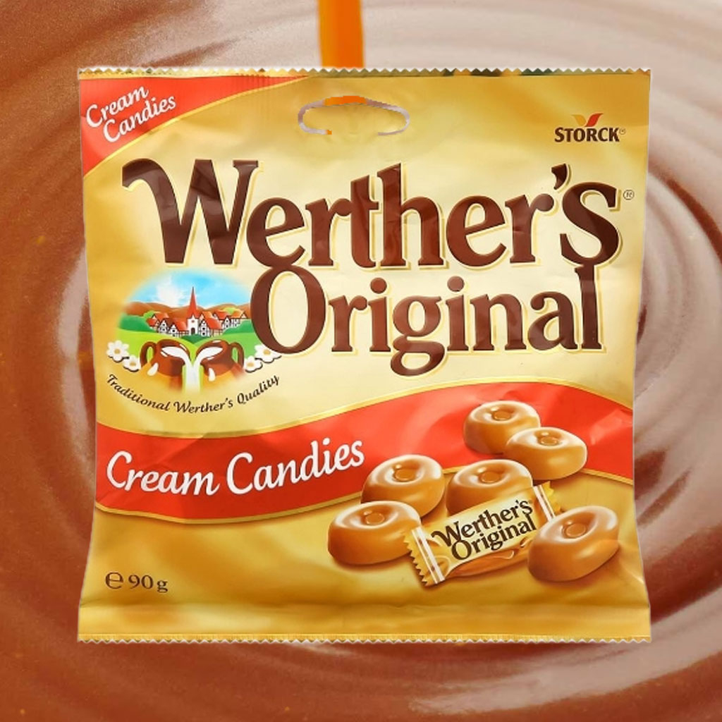 Kẹo kem Storck Werther's Original Cream Candies 90g F123042