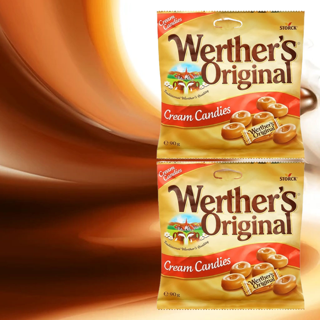 Kẹo kem Storck Werther's Original Cream Candies 90g F123042