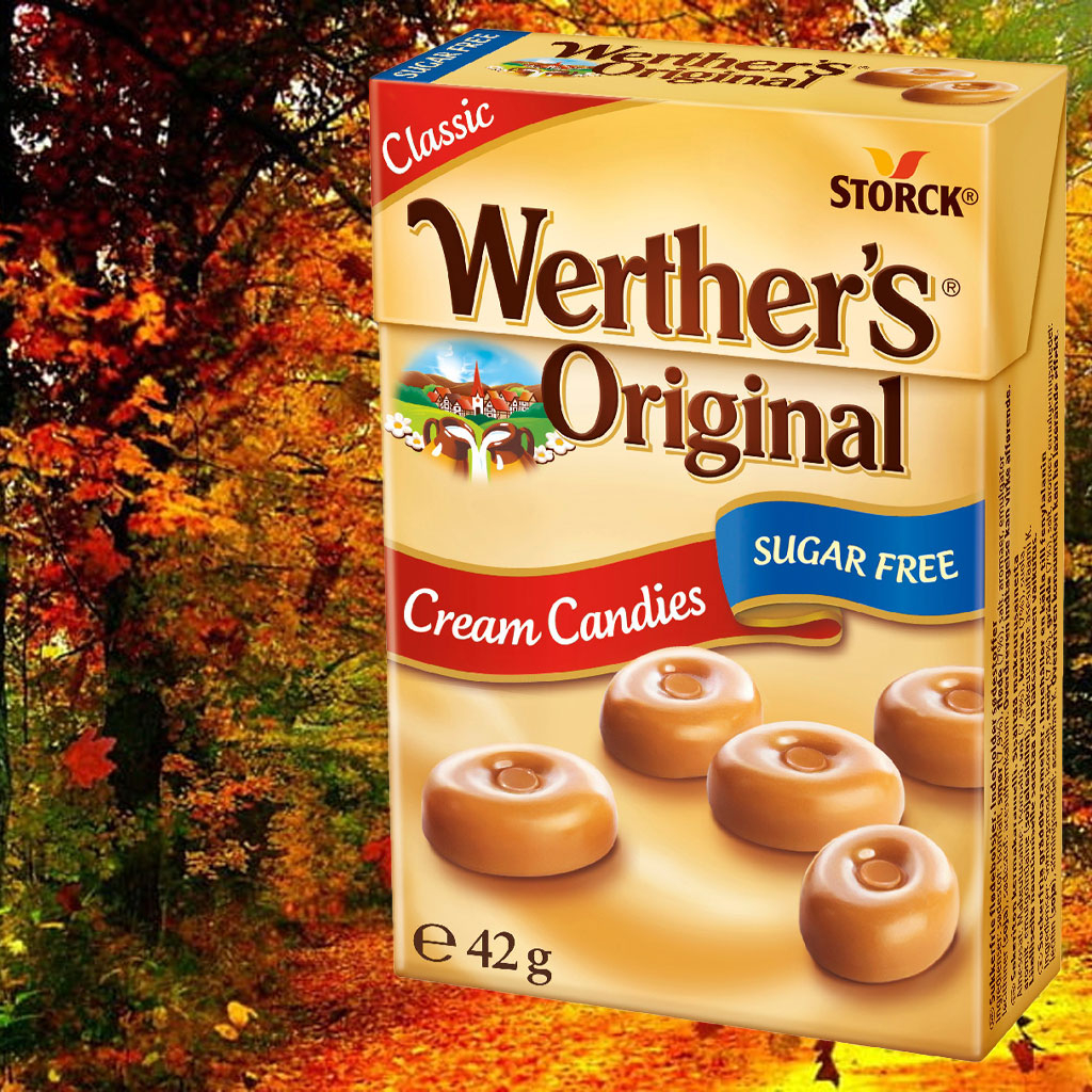 Kẹo kem không đường Storck Werther's Original 42g F123040