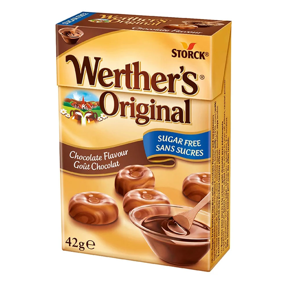 Kẹo Sôcôla không đường Storck Werther's Original 42g F123041