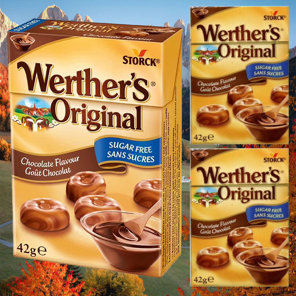 Kẹo Sôcôla không đường Storck Werther's Original 42g F123041
