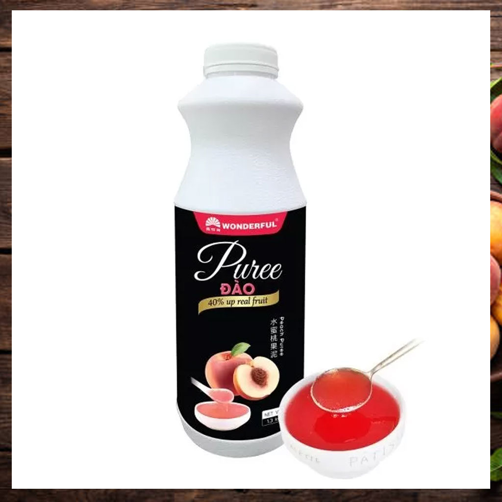 Puree Đào Wonderful 1.3kg