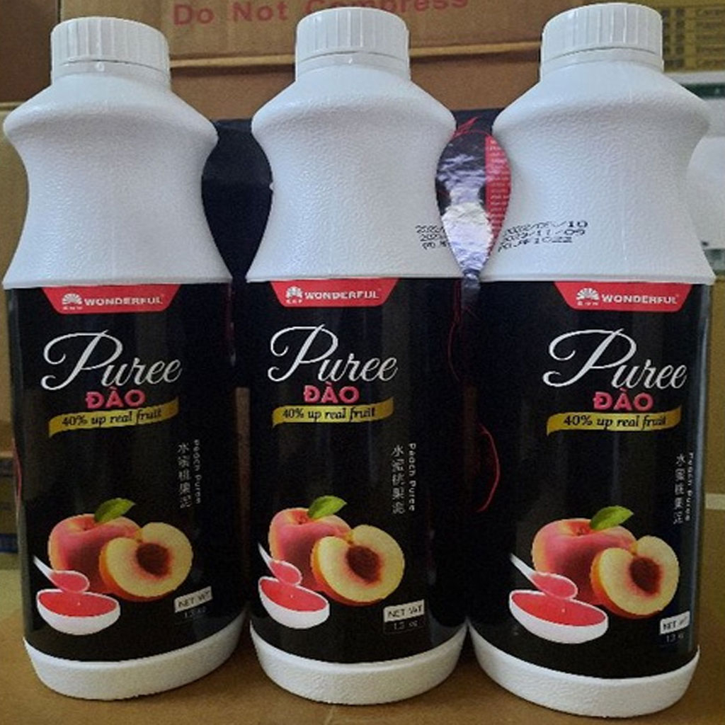 Puree Đào Wonderful 1.3kg
