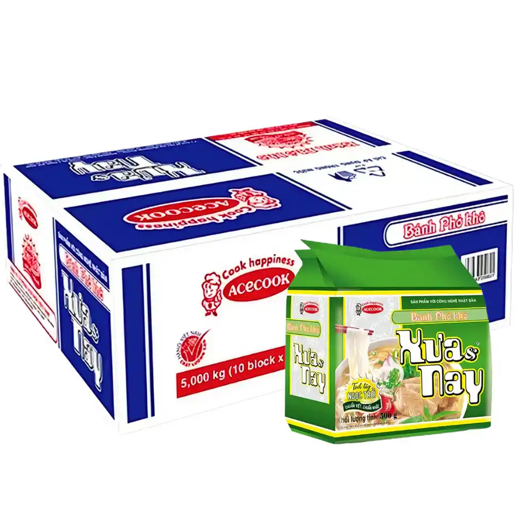 Bánh Phở Khô Xưa Và Nay Acecook 500g