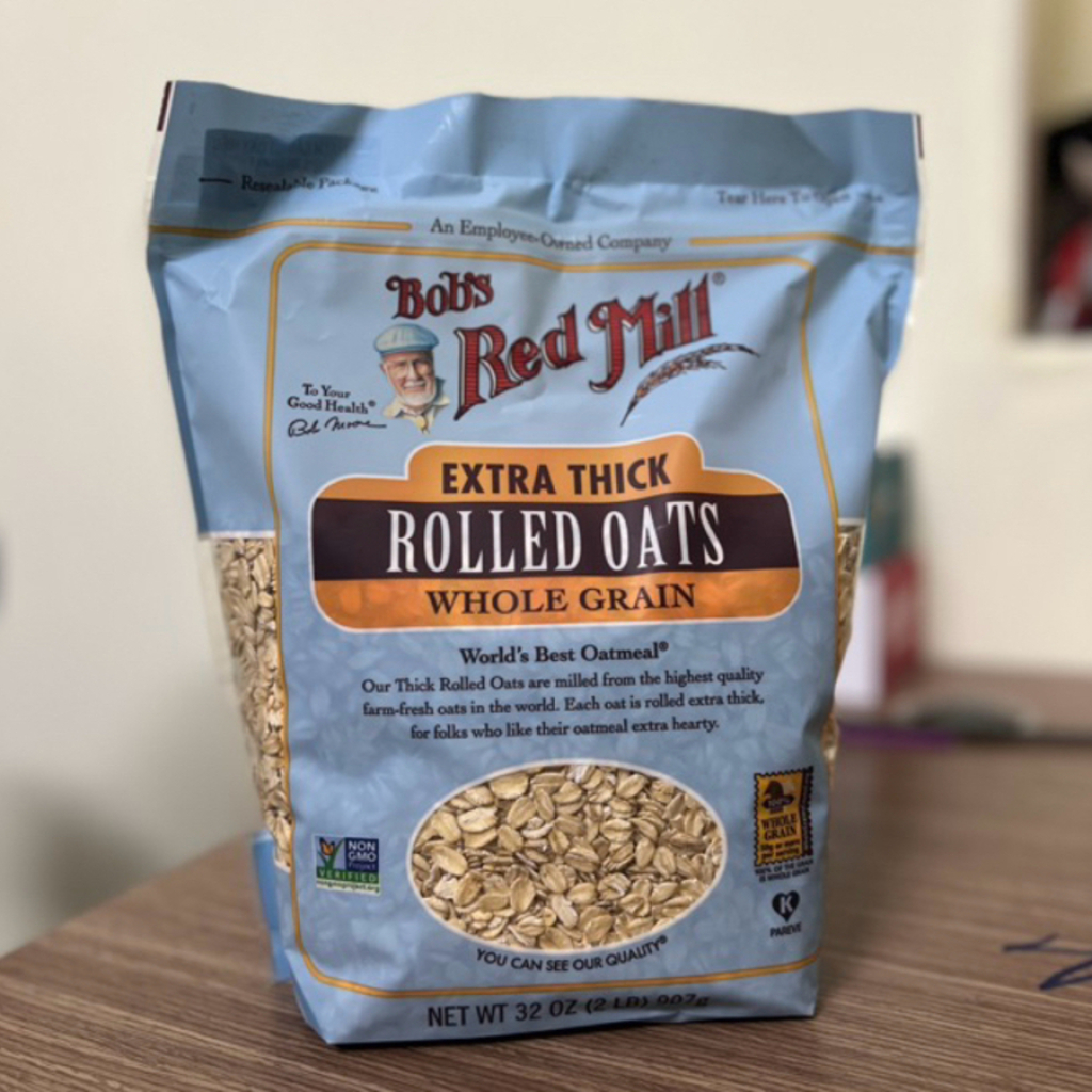 Yến mạch cán dày Bob's Red Mill Extra Thick Rolled Oats 907g