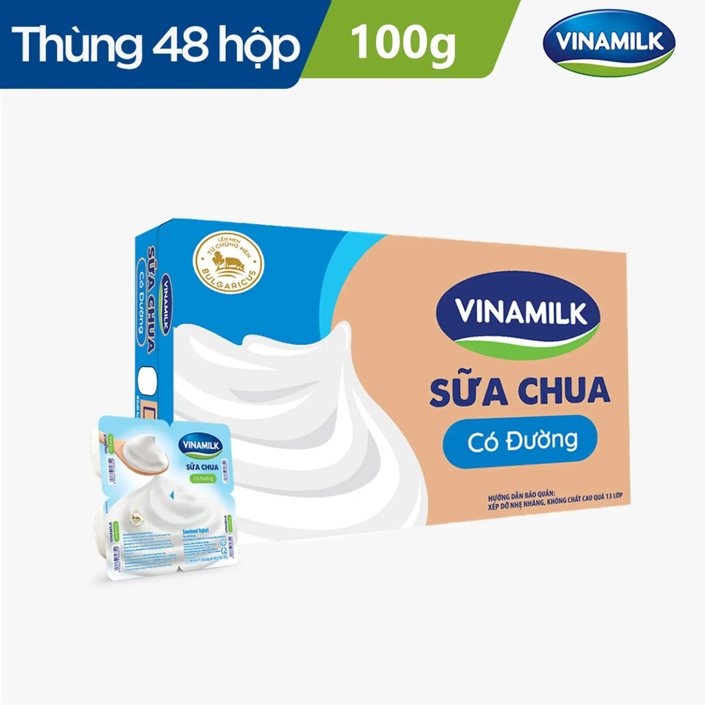 Sữa chua có đường Vinamilk 100g