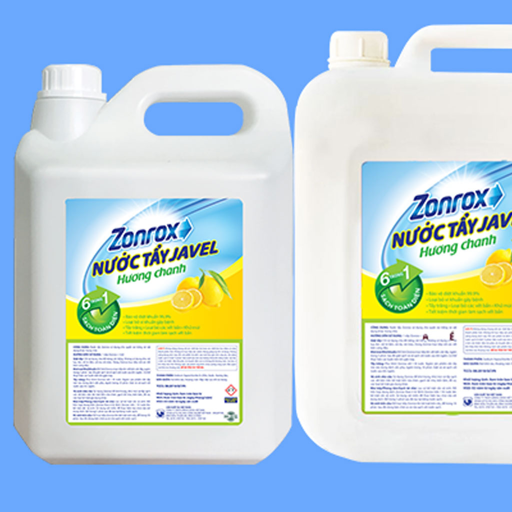 Nước tẩy Zonrox can 5 lít