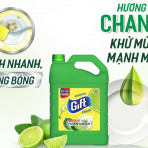 Nước rửa chén Gift hương chanh 3.8kg
