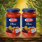 Sốt cà chua ô liu Barilla Olive 400g F100411