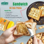 Bơ Đậu Phộng Hạt Golden Farm 510g